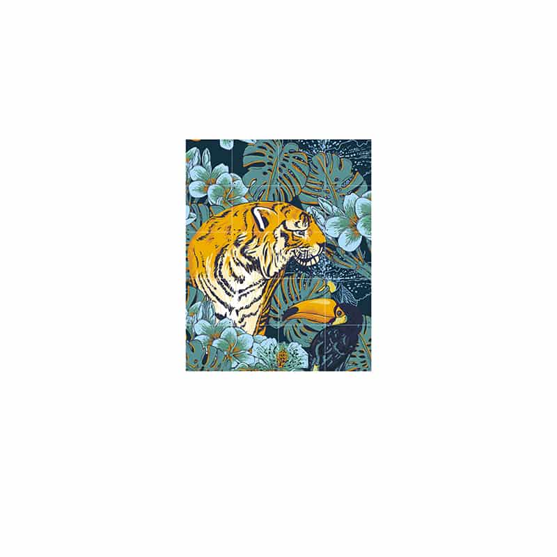 Tiger jungle & Toucan family - small
