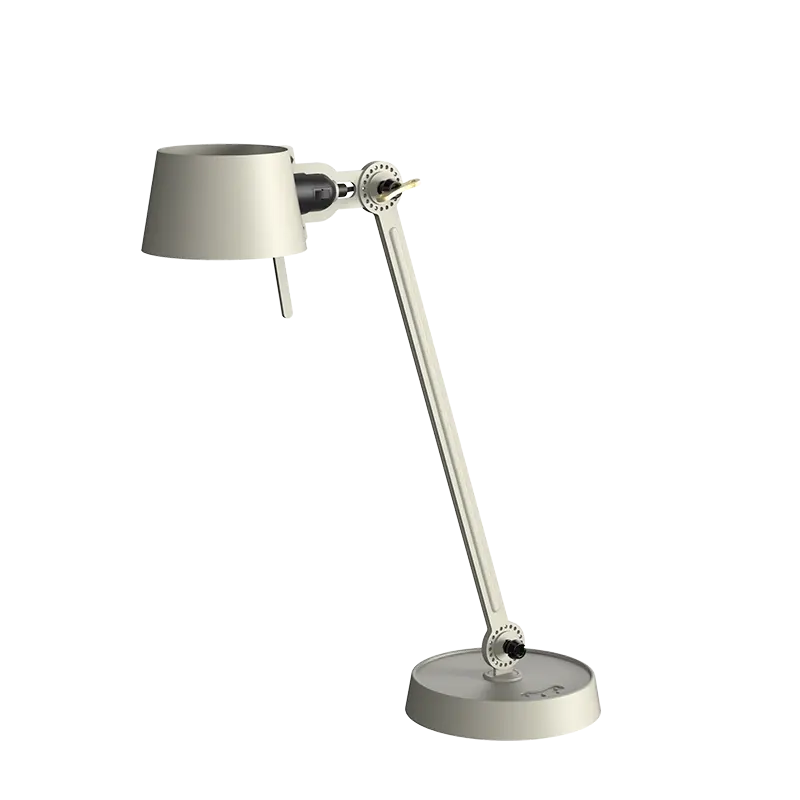 Bolt bureaulamp 1arm foot - Ash grey