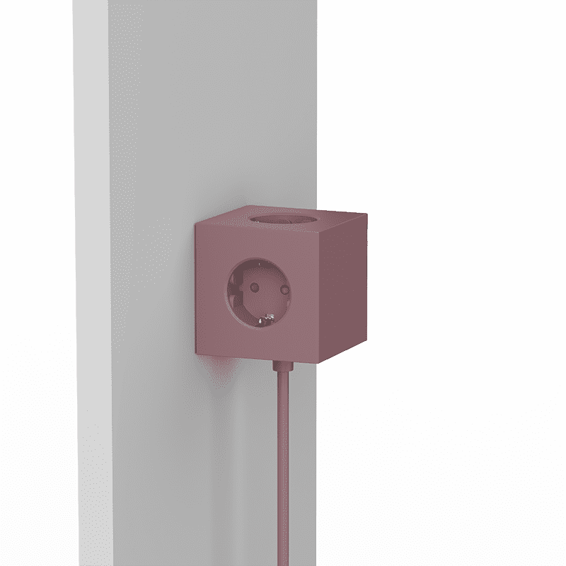 Square 1 USB & Magnet - Rusty Red
