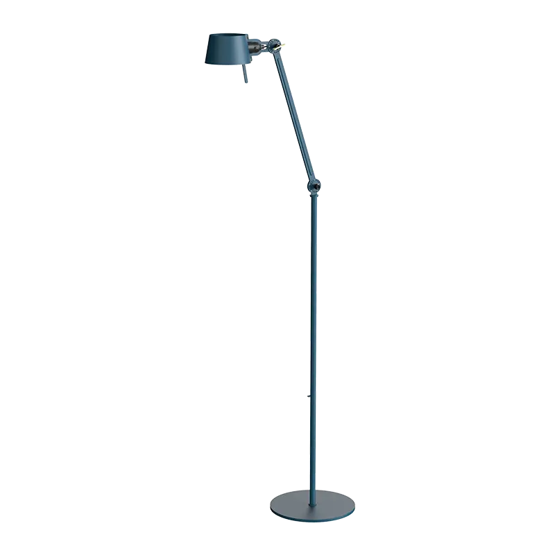 Bolt 1arm vloerlamp long - Thunder blue