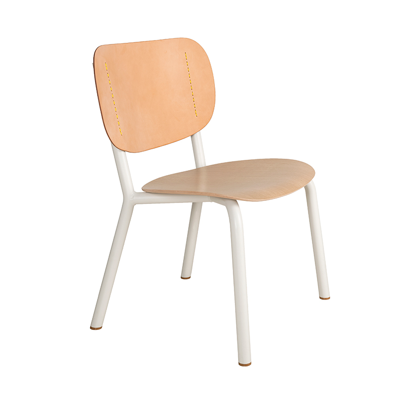 Emil Rosi chair - Natural/white, oak veneer