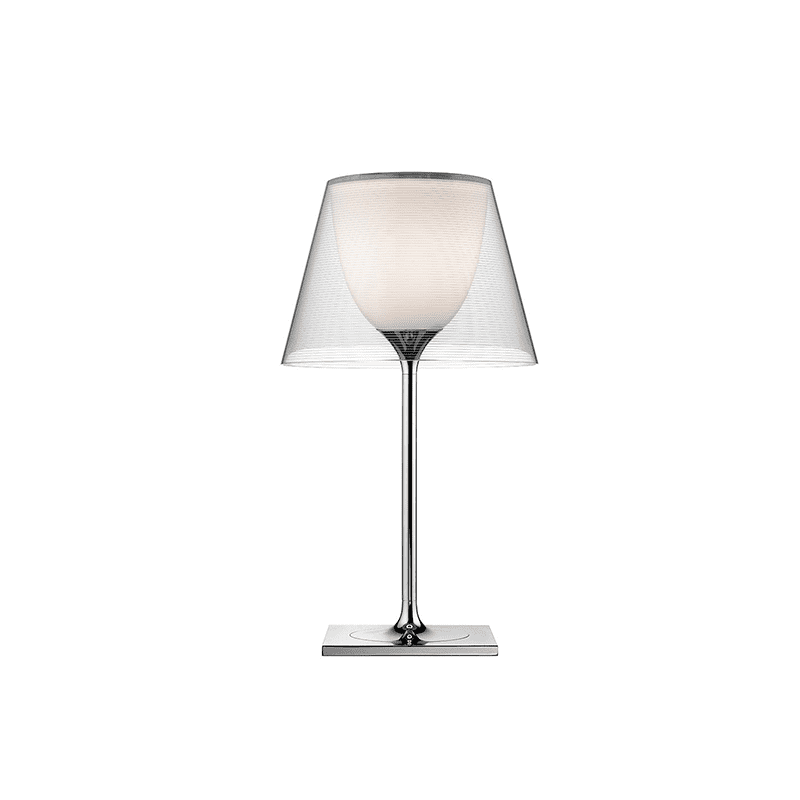 Ktribe T1 dim tafellamp - Cromo/trasparente