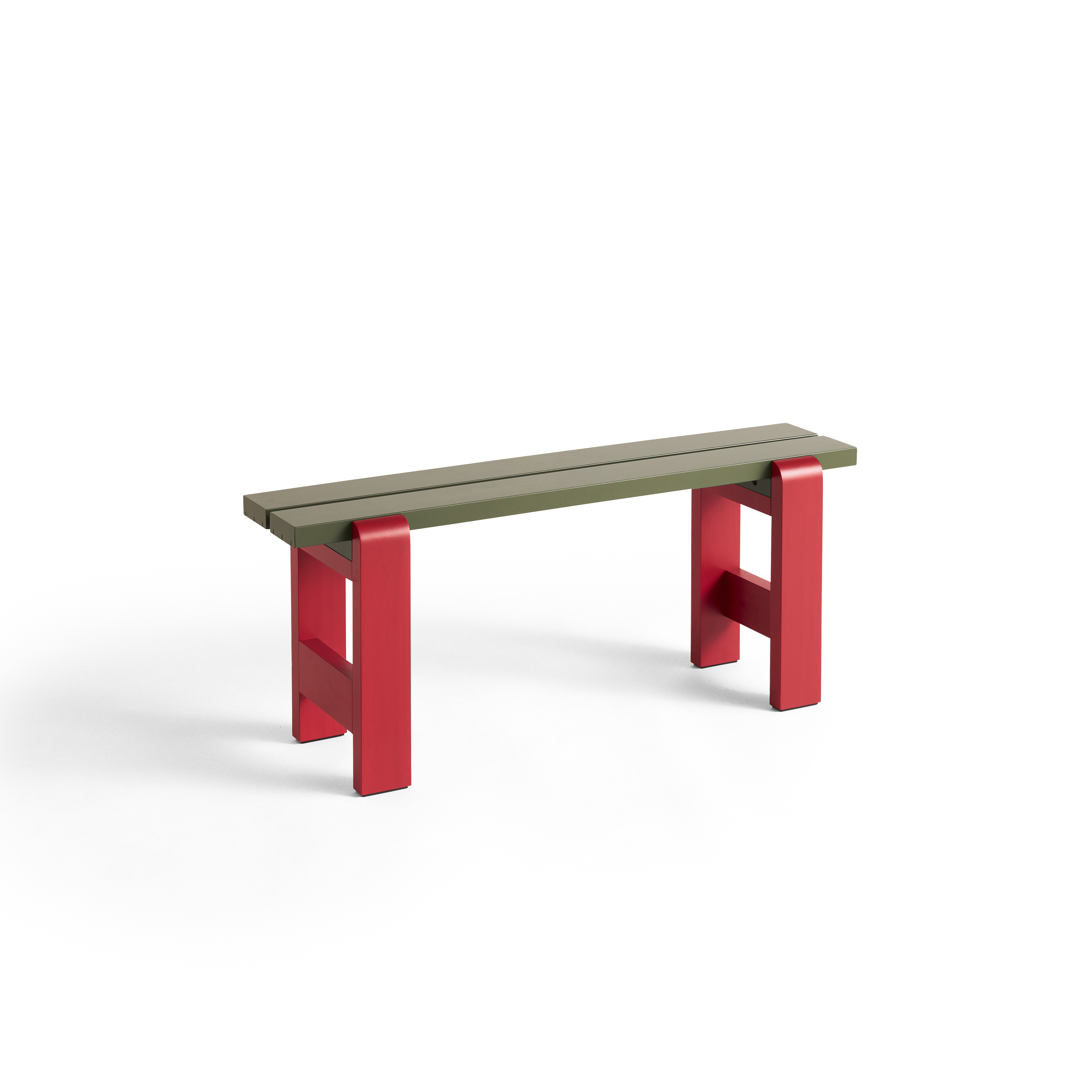 Weekday bench duo 111 - Olive x Wine red
