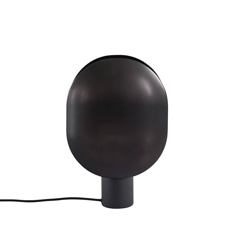 Clam table lamp burned - Black