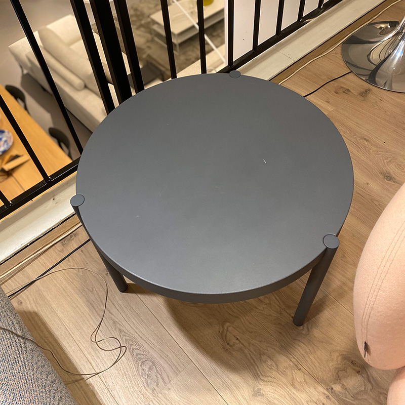 Palladio bijzettafel rond 60