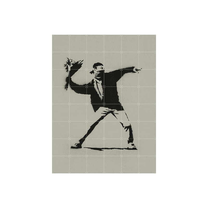 Banksy love icons - large