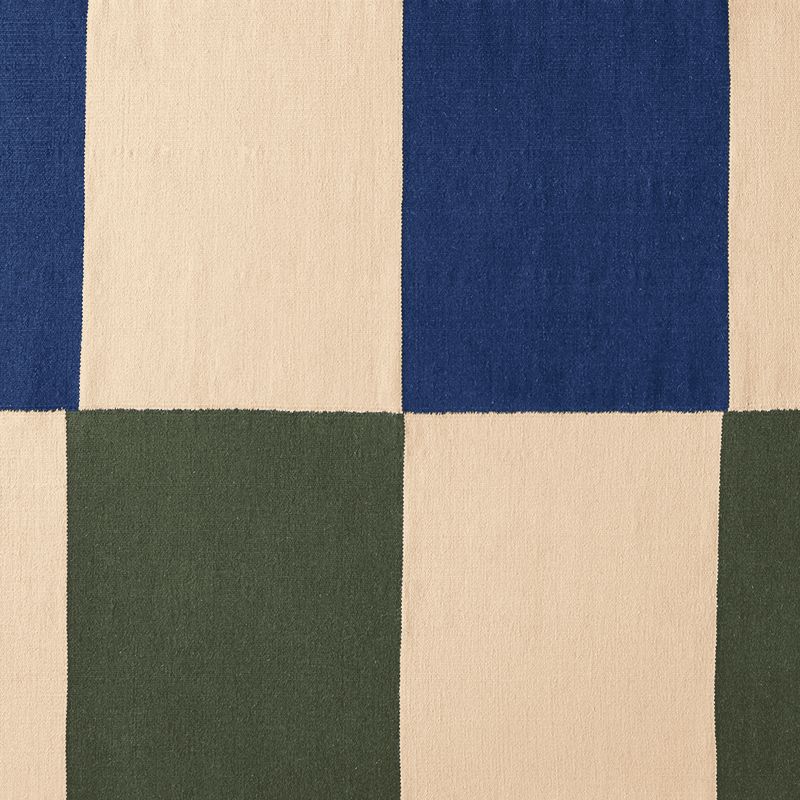 Ethan Cook Flat Works 200x300 - Peach green check