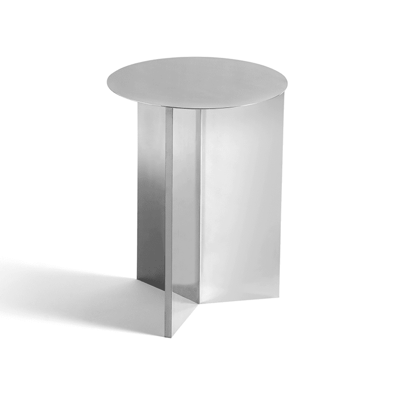 Slit Table Round High 35 x H47 cm
