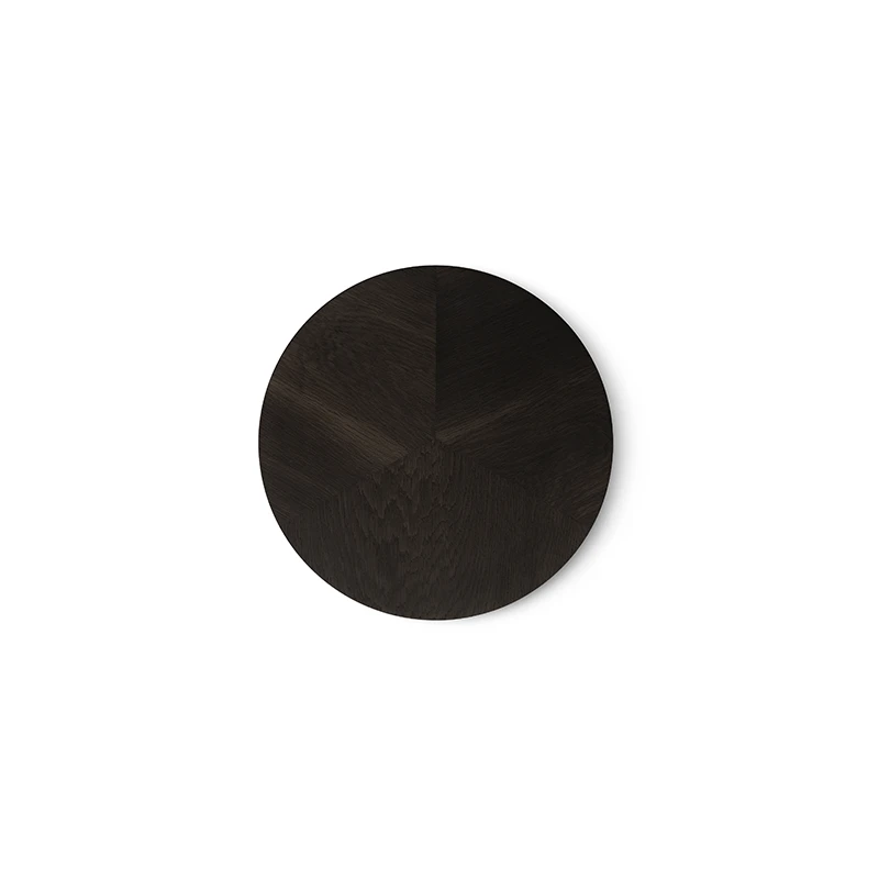 Vipp 421 side table, 40 cm - Dark oak veneer