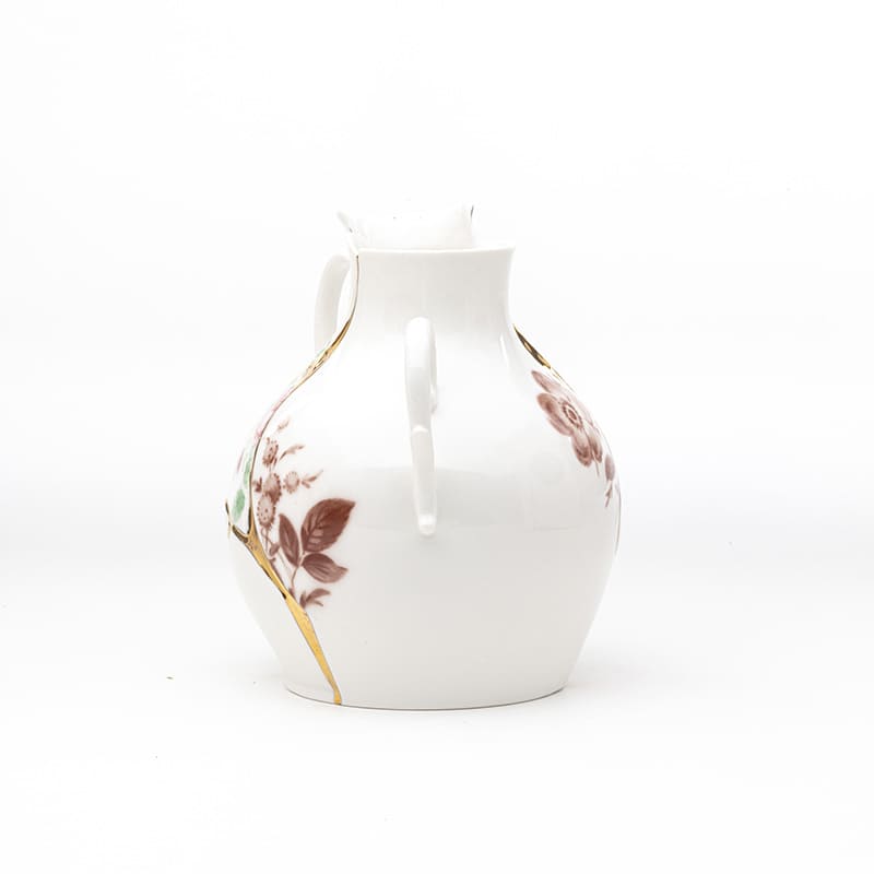 Kintsuji vase in porcelain 19 cm Kintsuji vase in porcelain 19 cm