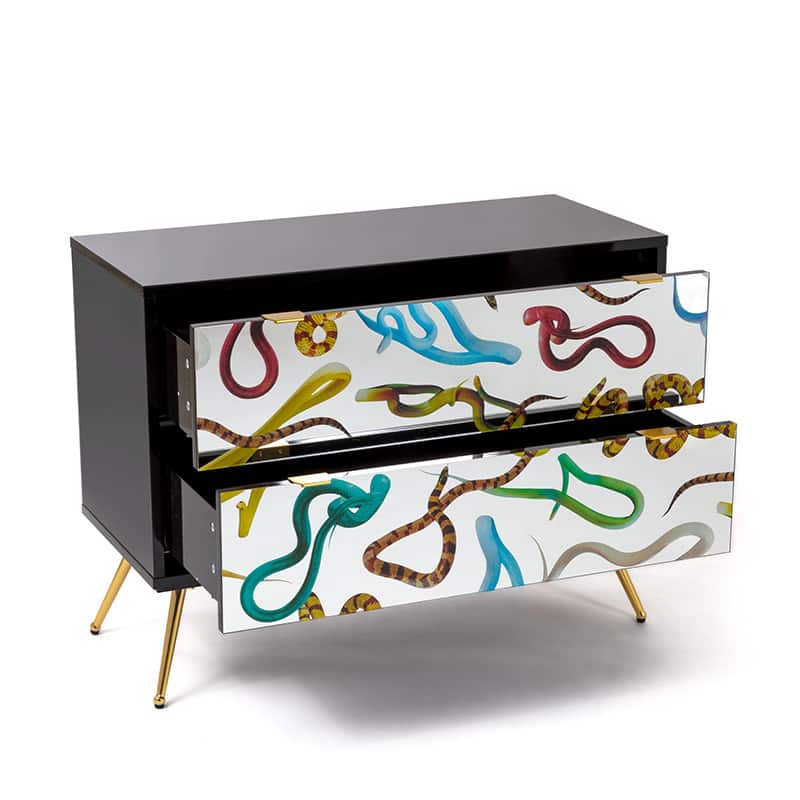 Chest of two drawers toiletpaper - Snakes