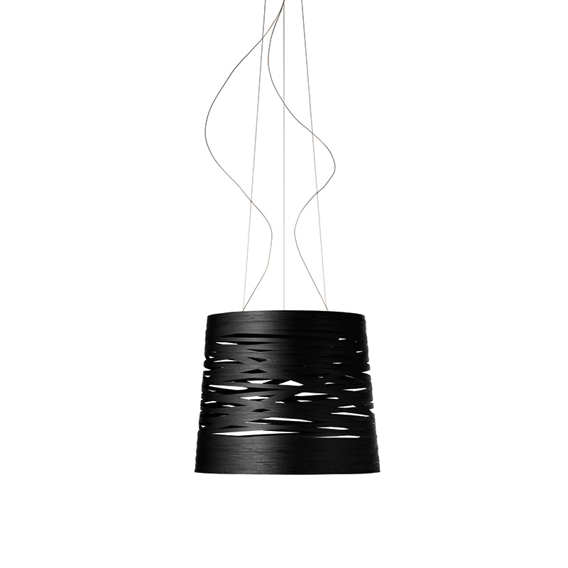 Tress grande led hanglamp - Nero