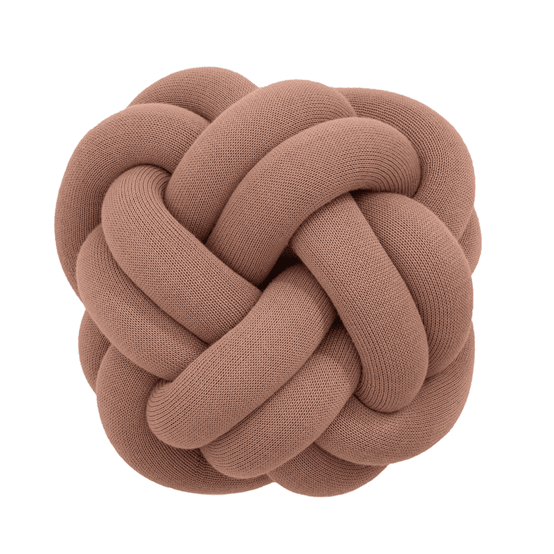Knot Cushion - Dusty Pink
