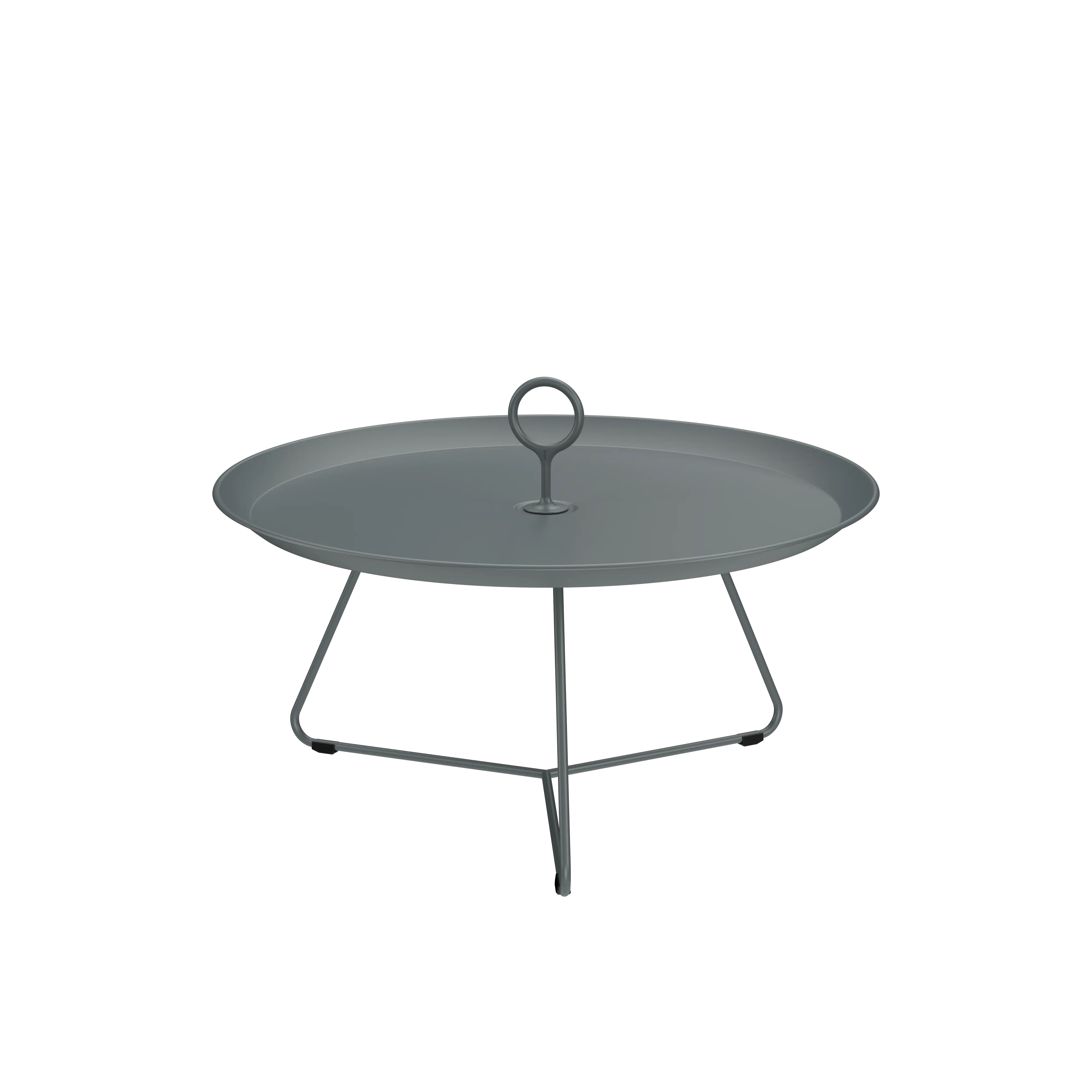 Eyelet tray table 70 cm - Dark grey