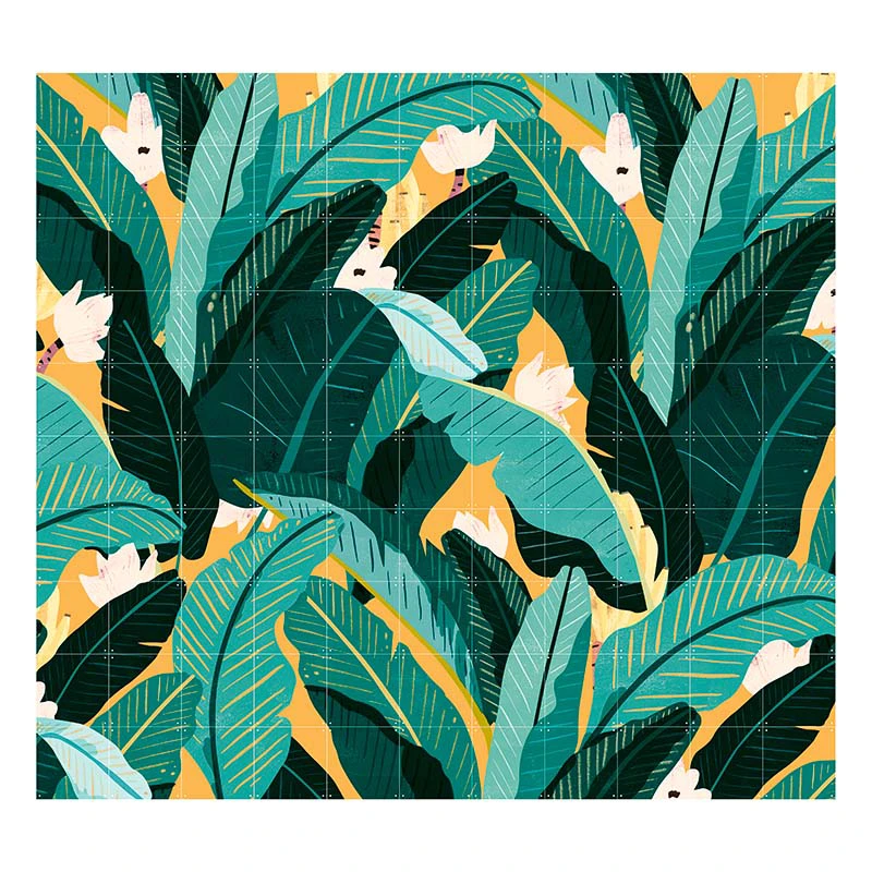 Banana Leaf - Neutral White - large