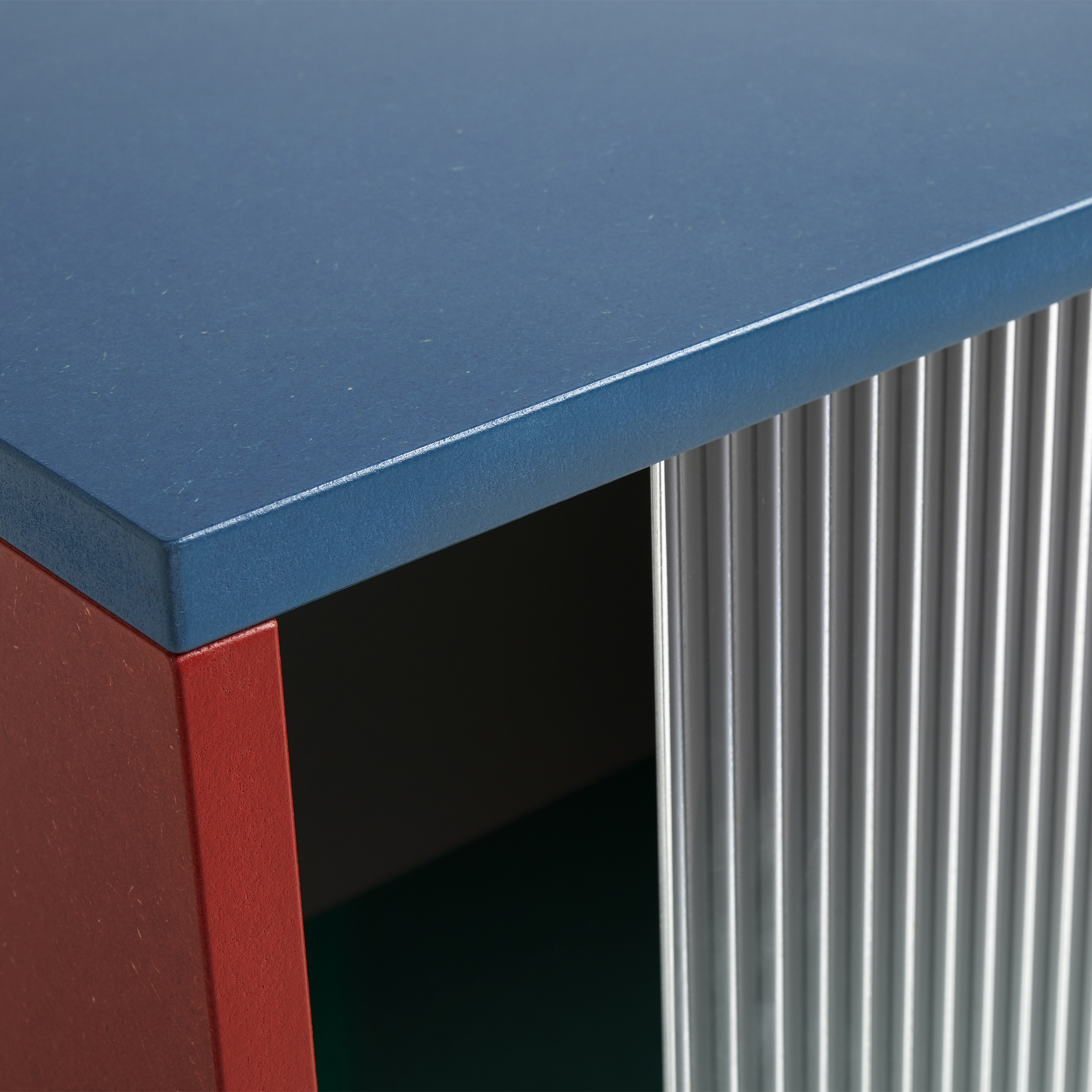 Colour Cabinet floor - Large Multi/Glass doors