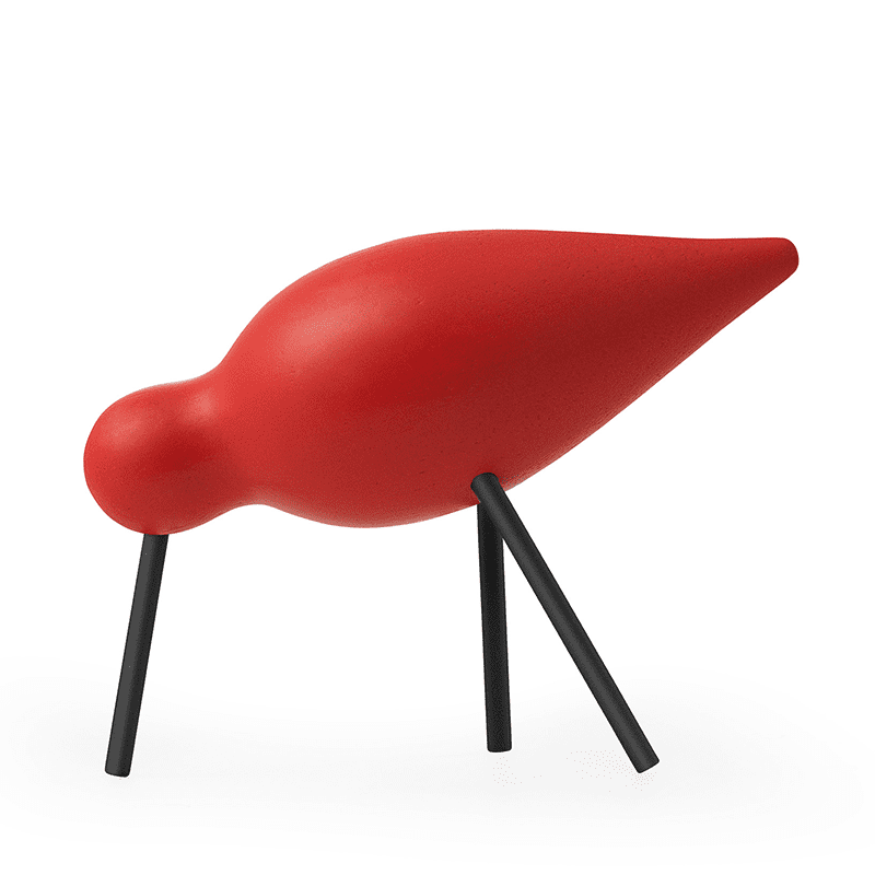 Shorebird Medium - Red/Black