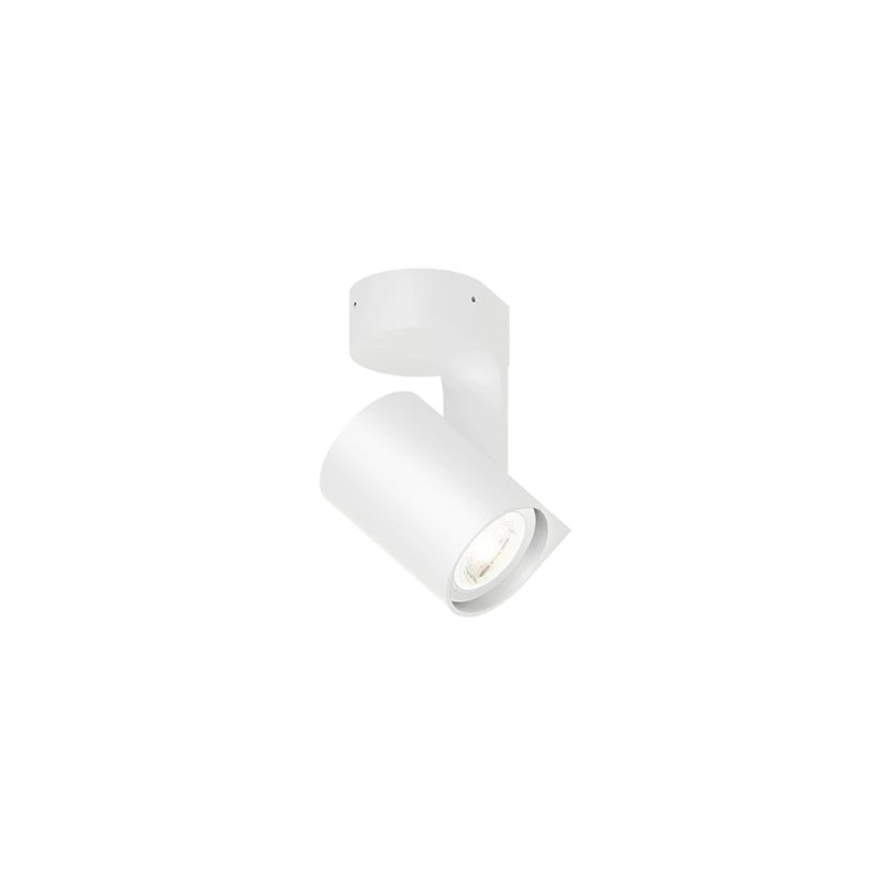 Sqube on base 1.0 PAR16 plafondspot - White