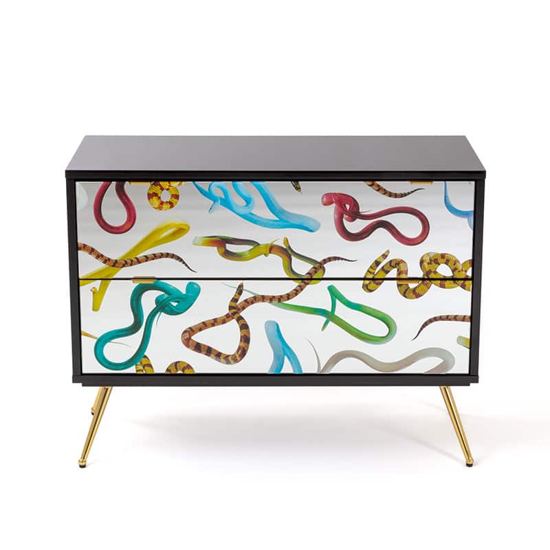 Chest of two drawers toiletpaper - Snakes