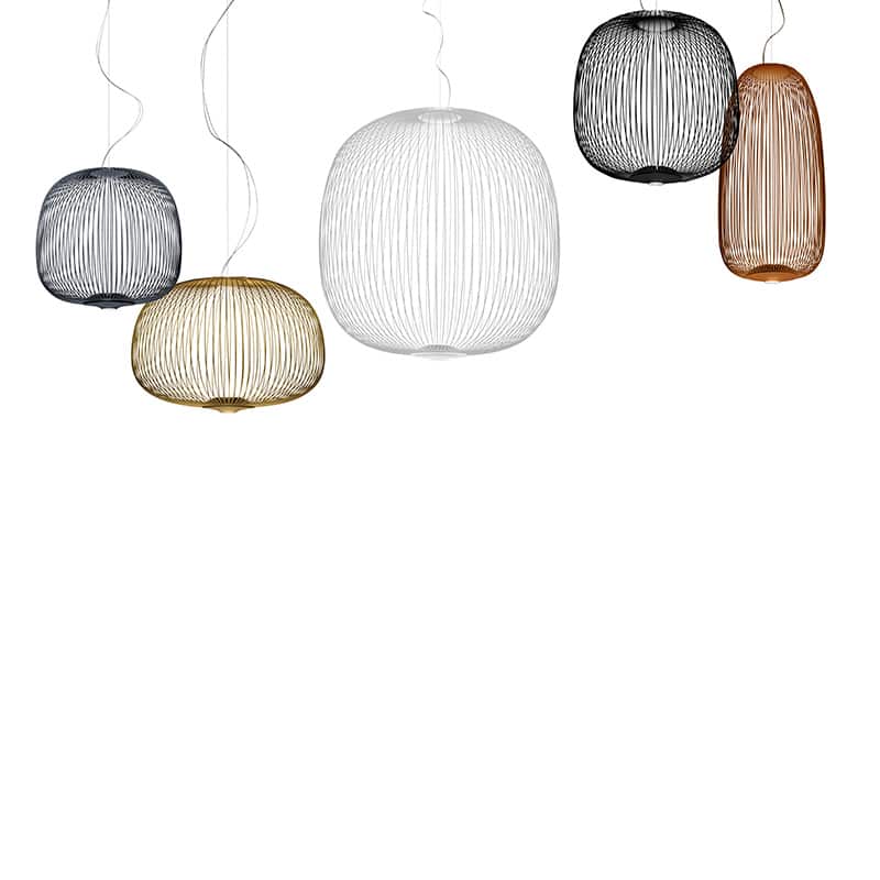Spokes 1 hanglamp - Rame