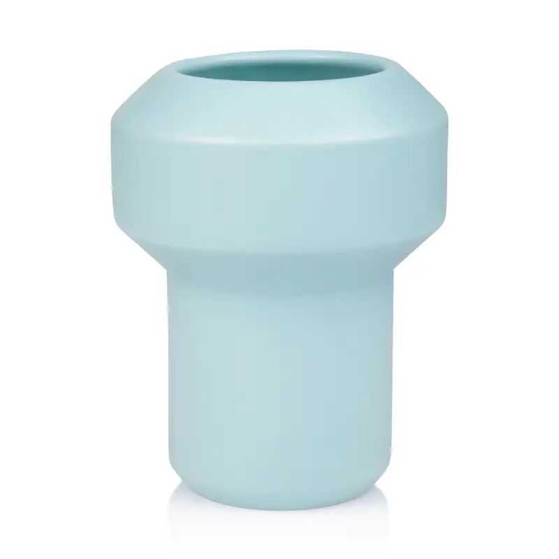 Fumario ceramic vase large - Minty haze