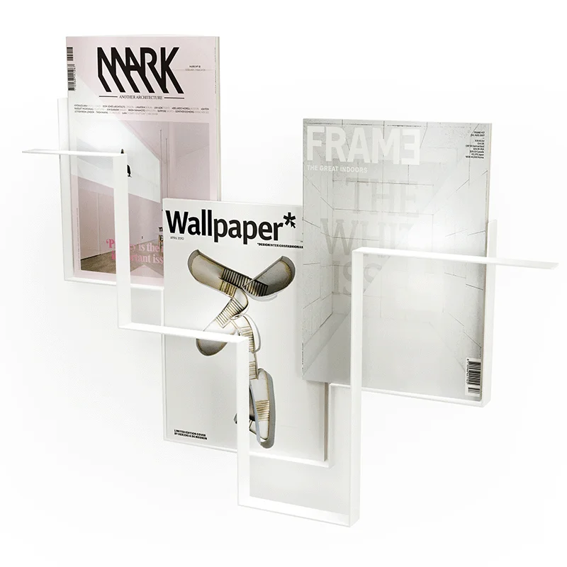 Guidelines Double magazine holder - White