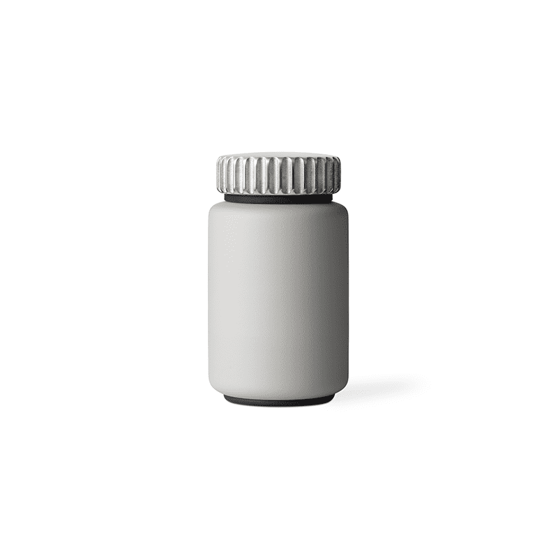 Vipp 263 Salt & pepper mill set - Grey/black