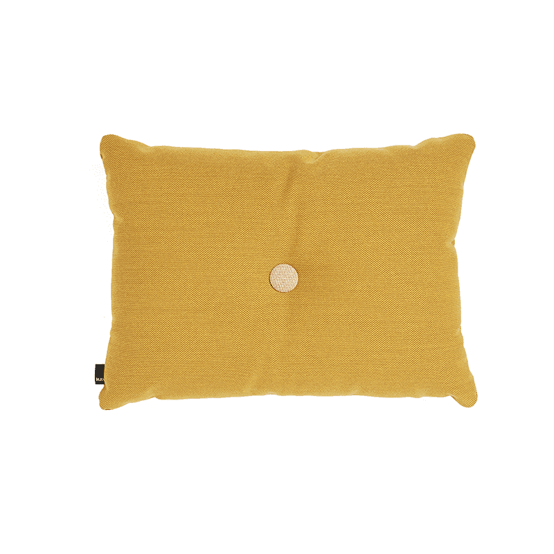 Dot Cushion ST 1 dot - Golden yellow