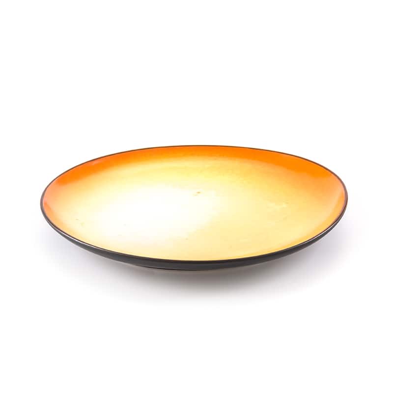 Cosmic diner porcelain plate - Sun