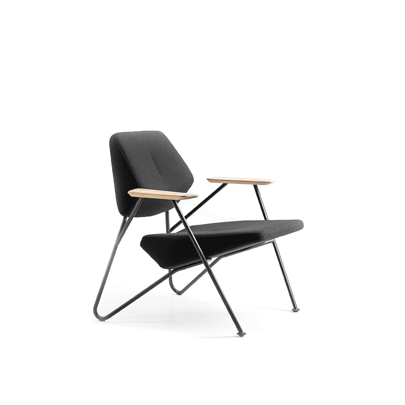 Polygon Easy Chair - Arm oak nature
