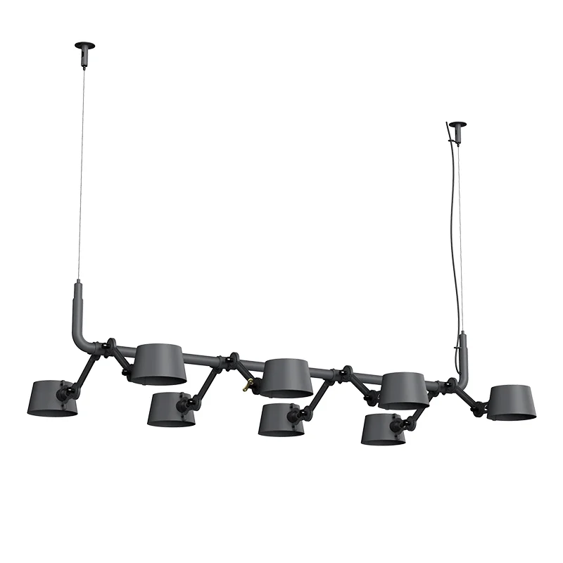 Bolt 8-pack hanglamp - Midnight grey