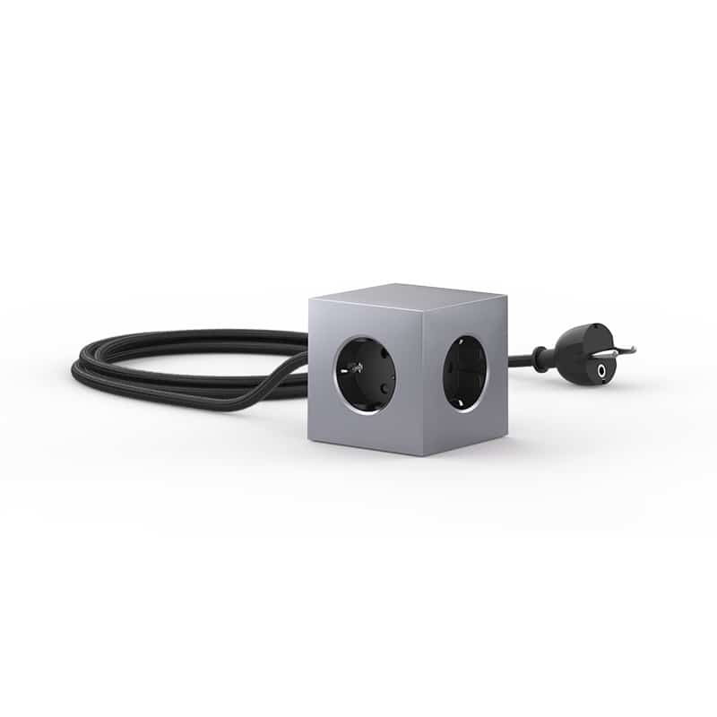 Square 1 USB & Magnet - Aluminum (Silver)