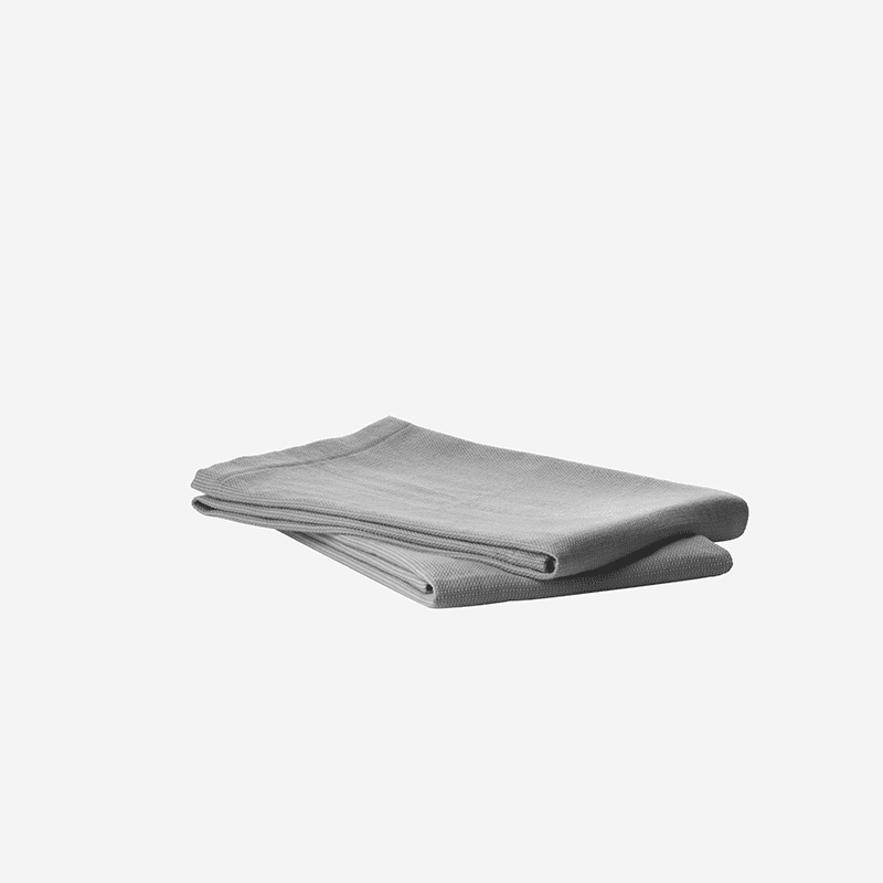Vipp 121 tea towel (2pcs) - Grey