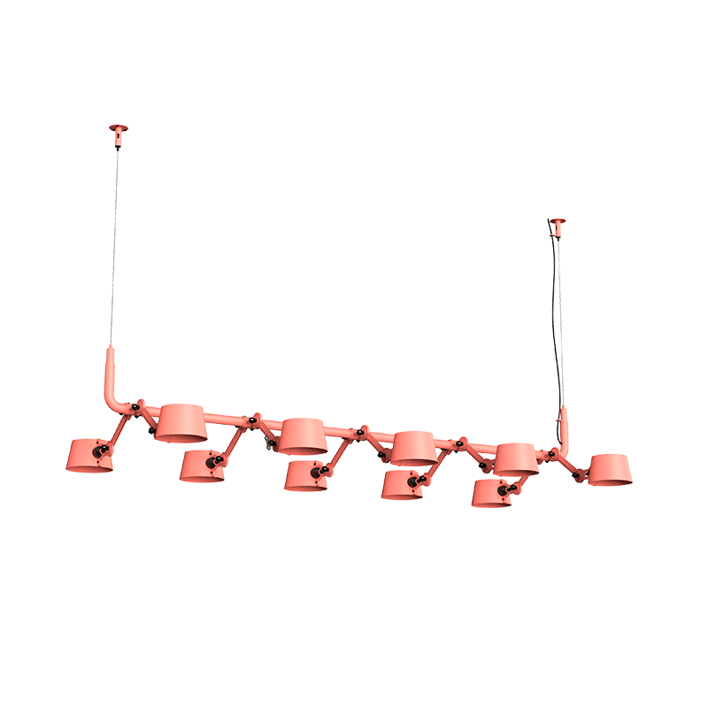 Bolt 10-pack hanglamp - Daybreak rose