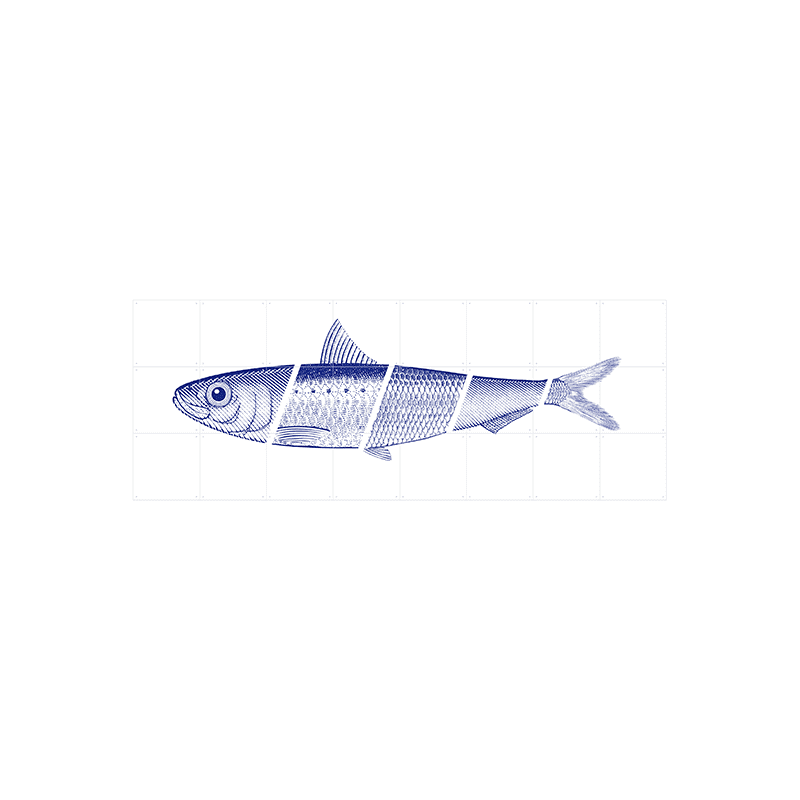 Blue fish - small