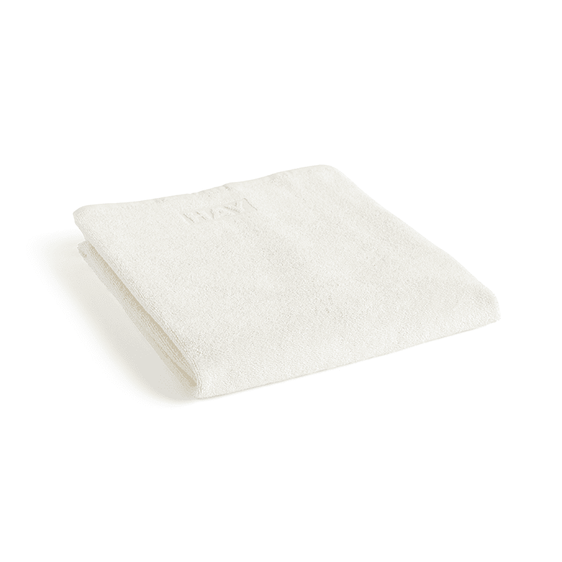 Mono bath towel - Cream