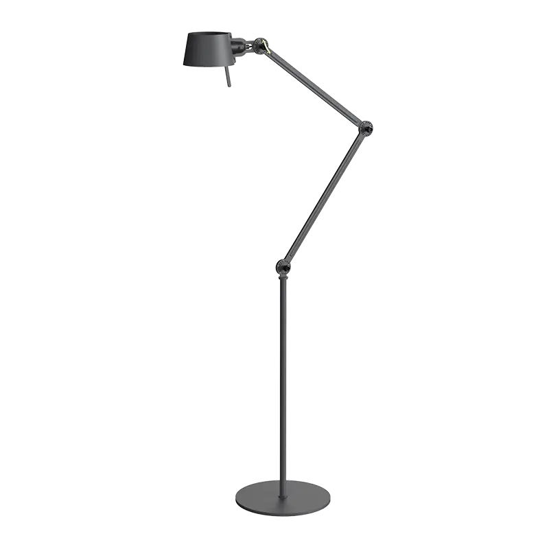 Bolt 2arm vloerlamp - Midnight grey