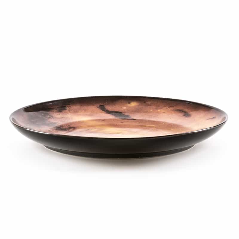 Cosmic diner porcelain plate - Venus