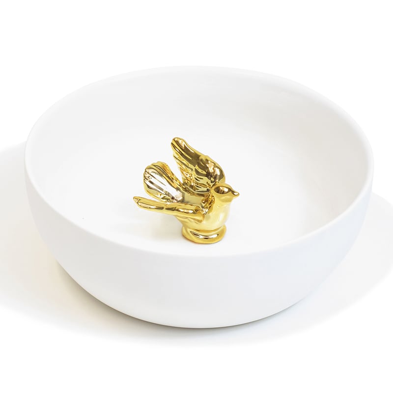Schaal Vredesduif, Goud